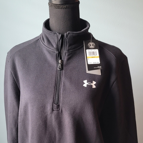Under Armor Fleece 1/2 Zip pullover - Picture 2 of 3